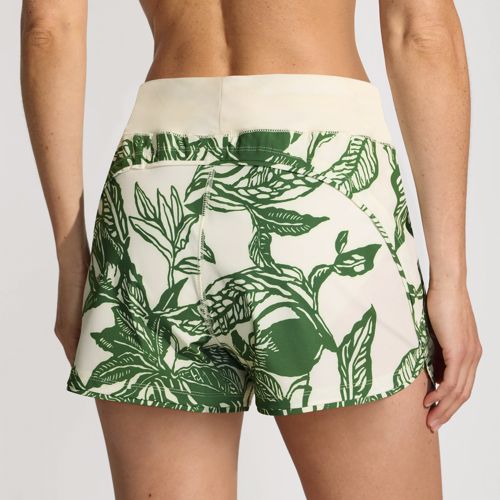 Women's Sunshade UPF 50 3" Board Shorts with Panty, Back
