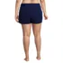 Women's Plus Size SunShade UPF 50 3" Board Shorts with Panty, Back