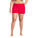 Women's Plus Size 3" Quick Dry Elastic Waist Board Shorts Swim Cover-up Shorts with Panty, Front