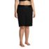 Women's Plus Size 11 Inch Quick Dry Modest Swim Shorts with Panty, alternative image