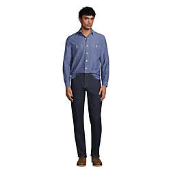 Men's Traditional Fit Chambray Work Shirt, alternative image