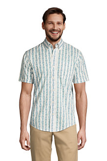 Men's Short Sleeve Cotton Shirt