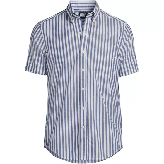 Men's Short Sleeve Essential Lightweight Poplin - primary