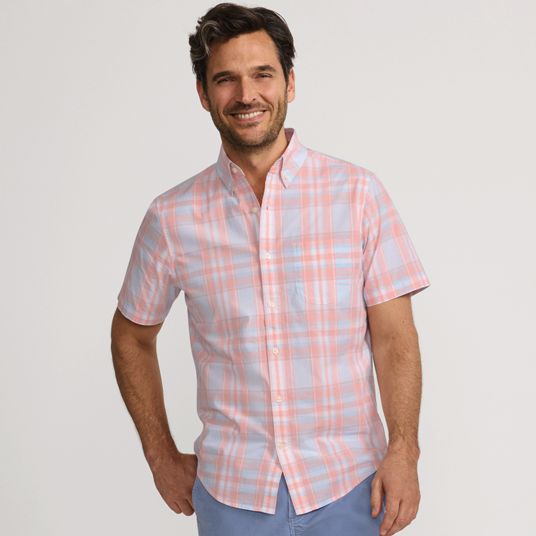 Mens Corduroy Poplin Casual Buttondown Shirts | Lands' End