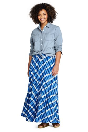 women's plus size casual skirts