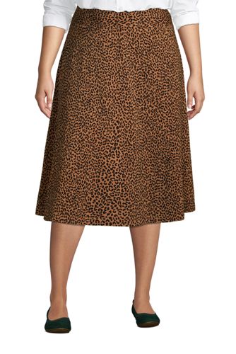 women's plus size casual skirts