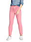 Women's High Waisted Garment-dyed Slim Straight Ankle Length Jeans