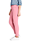 Women's High Waisted Garment-dyed Slim Straight Ankle Length Jeans