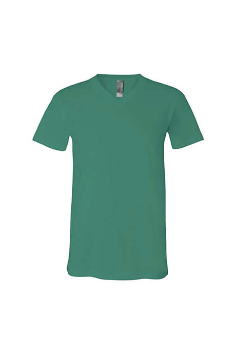 Bella + Canvas Unisex Big Plus Size Short Sleeve V-Neck Jersey T-Shirt