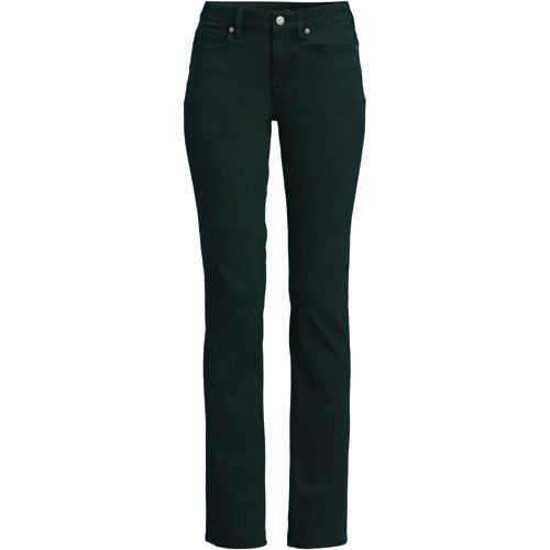 Lands end mid rise slim sale jean