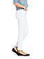 Women's High Waisted Slim Straight Ankle White Jeans