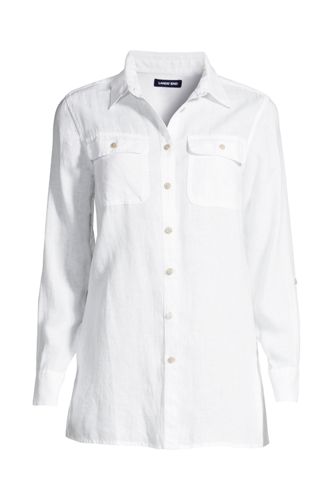 white tunic tops plus size