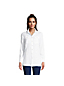 Women's Petite Pure Linen Roll Sleeve Utility Shirt