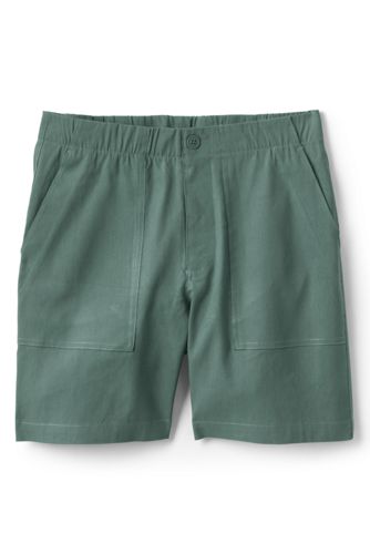 womens plus linen shorts