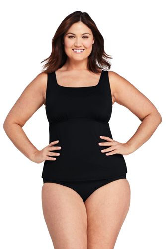 lands end plus size bathing suits