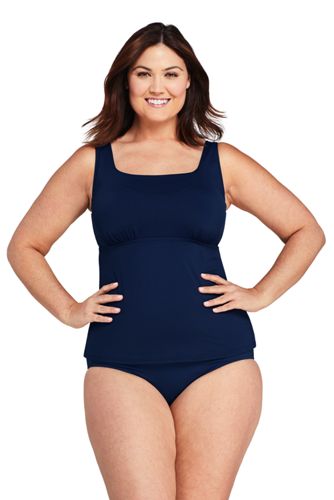 Plus Size Tankini Tops | Lands' End