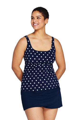 lands end tankini plus size