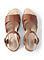 Women's Leather Comfort Wedge Sandals