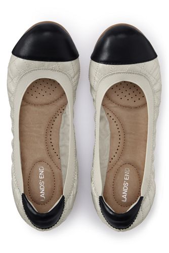 lands end comfort elastic ballet flats