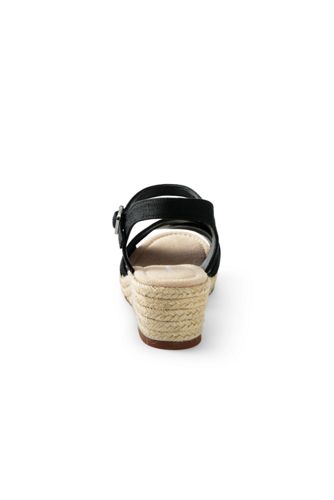 criss cross espadrille sandal