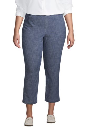 Plus Size Women S Cropped Pants Pasteurinstituteindia Com