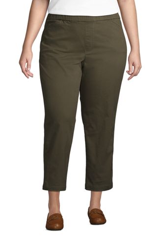 women's plus chino pants