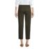 Women's Mid Rise Pull On Chino Crop Pants, Back