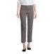 Women's Mid Rise Pull On Chino Crop Pants, Front