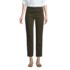 Women's Mid Rise Pull On Chino Crop Pants, Front