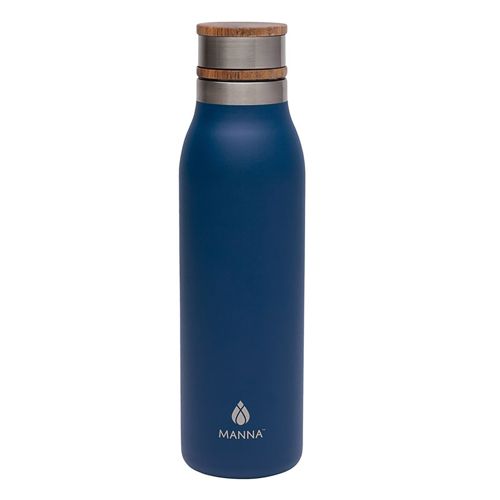 Manna Ascend Vacuum Bottle with Wood Lid - 18 oz.