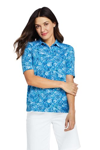 elbow sleeve polo shirts