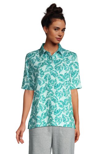 elbow sleeve polo shirts
