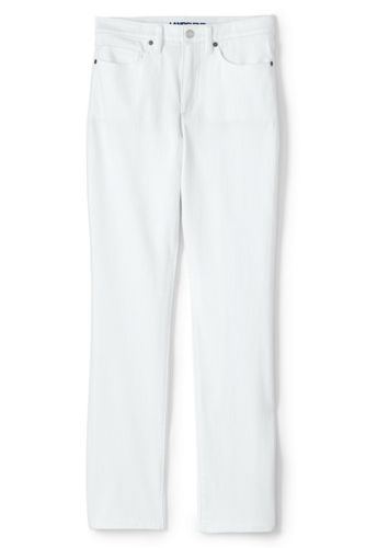 womens petite white straight leg jeans