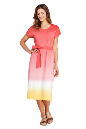 lands end tee shirt dress