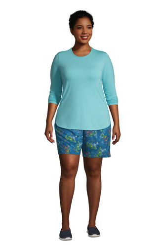 Plus Size UPF Long Sleeve Tunic Tops 