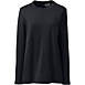 Women's Cotton Polyester Long Sleeve Open Crew Neck Tunic, Front