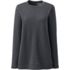 Women's Cotton Polyester Long Sleeve Open Crew Neck Tunic, Front