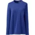 Women's Cotton Polyester Long Sleeve Open Crew Neck Tunic, Front