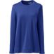 Women's Cotton Polyester Long Sleeve Open Crew Neck Tunic, Front