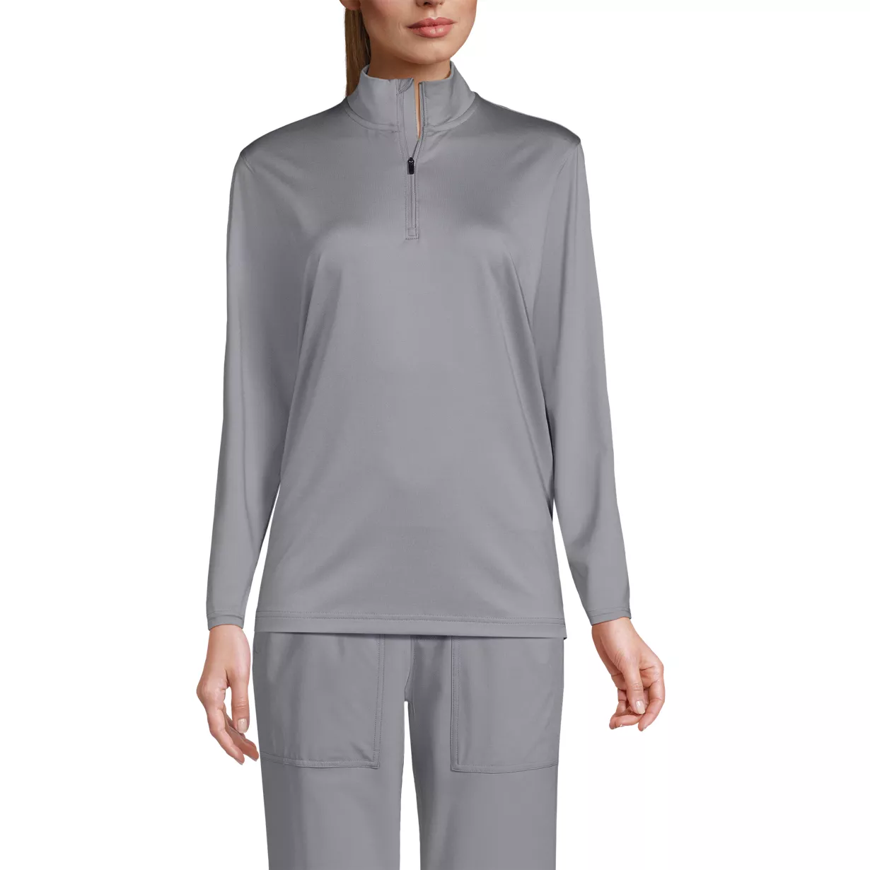 School Uniform Unisex Rapid Dry Quarter Zip Pullover