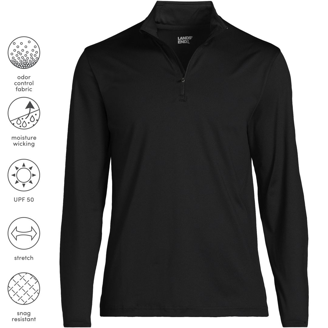 School Uniform Unisex Rapid Dry Quarter Zip Pullover