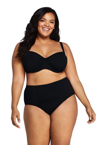 plus size bathing suit tops with underwire