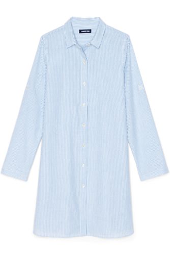 white shirt dress cover up