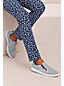 Veloursleder-Sneaker mit Reißverschluss für Damen