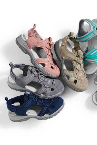 closed toe walking sandals