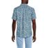 Men's Traditional Fit Short Sleeve Linen Shirt, Back