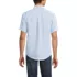 Men's Traditional Fit Short Sleeve Linen Shirt, Back