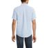 Men's Traditional Fit Short Sleeve Linen Shirt, Back