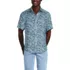 Men's Traditional Fit Short Sleeve Linen Shirt, Front