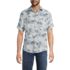 Men's Traditional Fit Short Sleeve Linen Shirt, Front